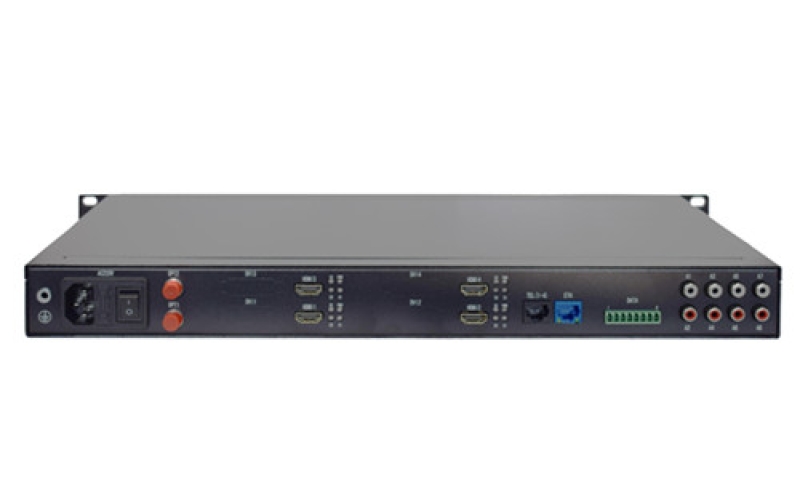 武漢高清視頻光端機 HJ-GAN-HDMI04K